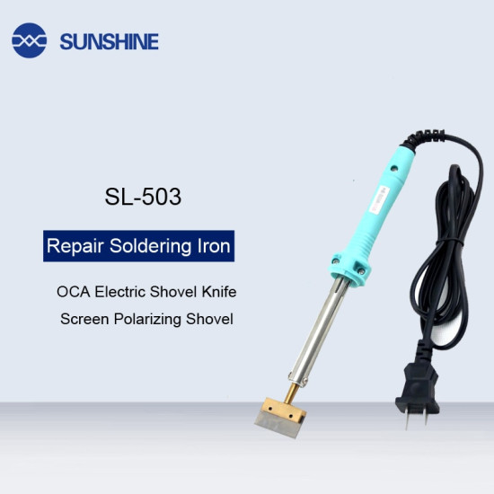 SUNSHINE SL-503 ANTISTATIC LCD POLARIZER REMOVING BLADE WITH HEATING IRON