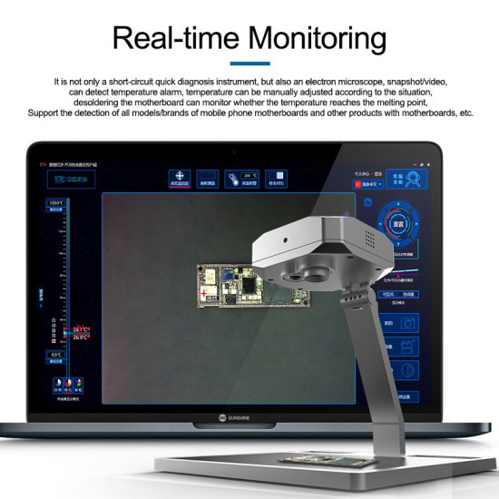 SUNSHINE TB-03 INFRARED THERMAL CAMERA FOR PCB DIAGNOSTICS