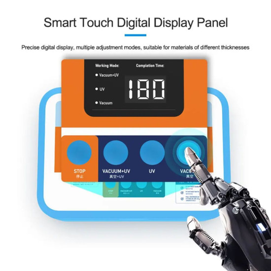 Sunshine S-918B SE Intelligent UV Vacuum Curing & Filming Machine for Screen Hydrogel Protector Film
