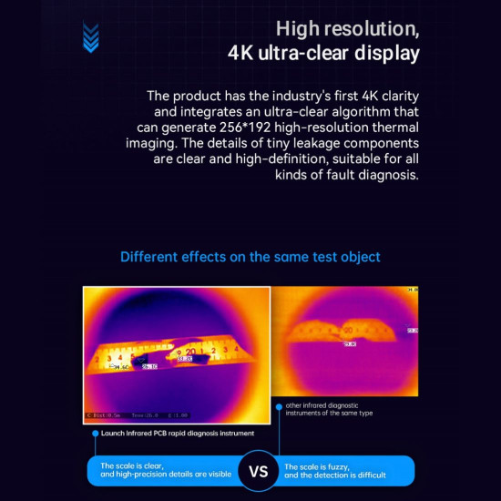 LANGCHI SHORTCAM III 4K INFRARED THERMAL CAMERA IMAGING FOR PCB MOTHERBOARD SHORT CIRCUIT DIAGNOSTIC INSTRUMENT