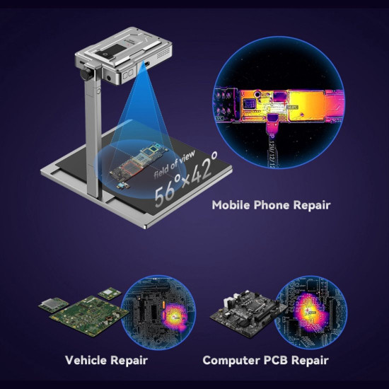 LANGCHI SHORTCAM III 4K INFRARED THERMAL CAMERA IMAGING FOR PCB MOTHERBOARD SHORT CIRCUIT DIAGNOSTIC INSTRUMENT