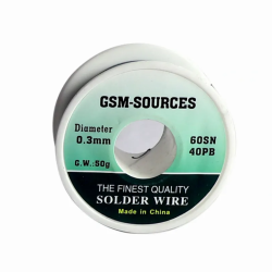 GSM SOURCES 0.3MM SOLDERING WIRE 