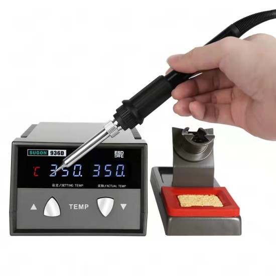 SUGON 936D DIGITAL MICRO SOLDERING IRON WITH CERAMIC HEATING ELEMENT