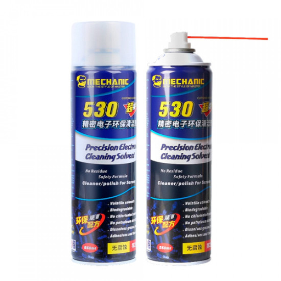 MECHANIC 530 ELECTRONIC CONTACT CLEANER ORIGINAL X 3