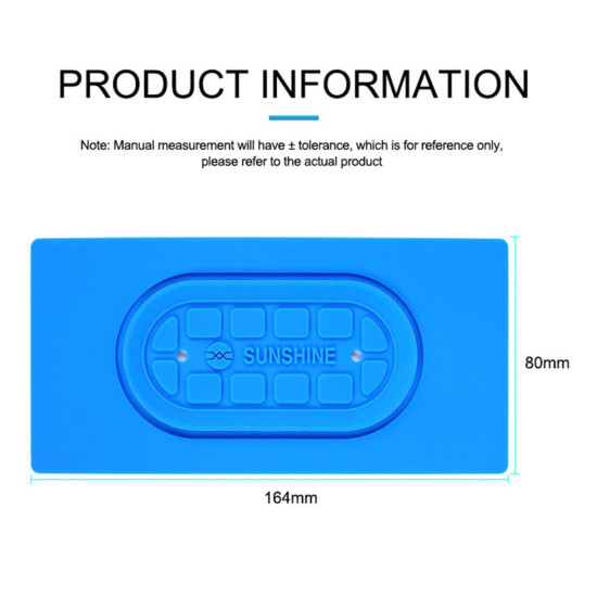 SUNSHINE SS-004S UNIVERSAL SUCTION SILICONE PAD FOR TOUCH SEPARATOR MACHINE