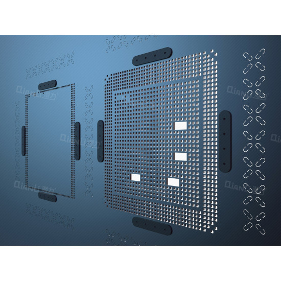 A10 CPU MODULE BGA REBALLING WHITE STENCILS