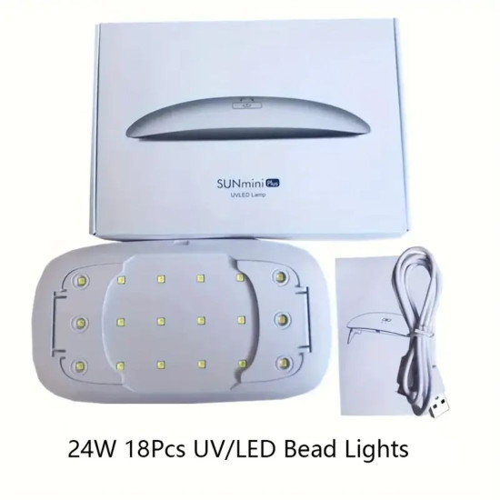 SUNMINI PLUS MULTI-FUNCTIONAL UV LED LAMP FOR FAST AND EFFICIENT CURING - 24W