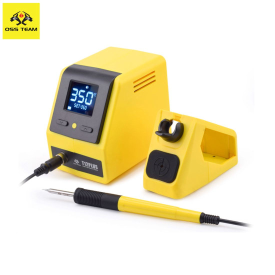 OSS TEAM T12 PLUS AUTOMATIC SLEEP DIGITAL INTELLIGENT SOLDERING STATION - 72W