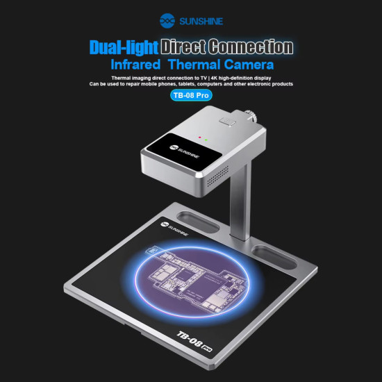 SUNSHINE C (4K) WITH DUAL LIGHT DIRECT CONNECTION PCB MOTHERBOARD DIAGNOSIS INFRARED THERMAL CAMERA