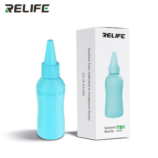 Relife TB1 Antistatic Solvent Plastic Bottle with Needle - 50ML