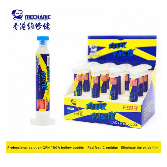 MECHANIC F913 WHITE FLUX PASTE - 10CC