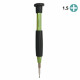 T4 SCREWDRIVER 1.5X25MM HARD PLASTIC SCREWDRIVER - FOUR HEAD