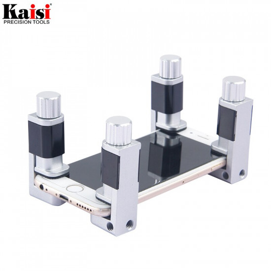 ADJUSTABLE ALUMINUM FIXING CLAMP FOR MOBILE PHONE LCD SCREEN FASTENING 