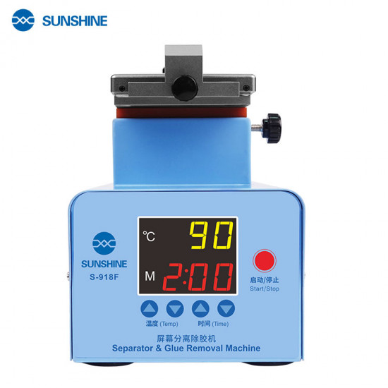 SUNSHINE S-918F EDGE AND FLAT TOUCH SEPARATOR WITH 360 FREE ROTATION HEATING PLATFORM