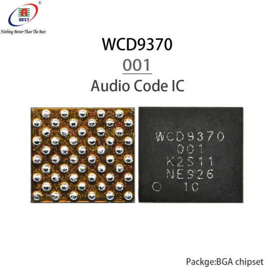 WCD9370-001 AUDIO FREQUENCY IC FOR XIAOMI REDMI NOTE 7 / REDMI NOTE 8 PRO