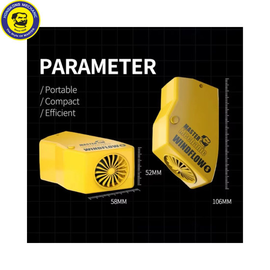 MECHANIC WINDFLOW-S POWERFUL SMOKE ABSORBER INSTRUMENT FOR MICROSCOPE