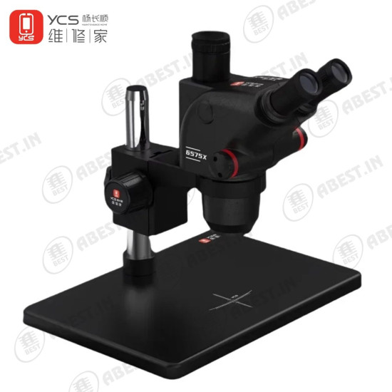 YCS 6575X Ultra HD Trinocular Microscope – Large Base for Mobile Repair