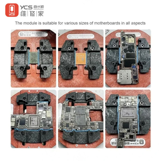 YCS-H03 Mainboard Repair Fixture for BGA CPU IC Soldering and Glue Removal
