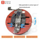 YCS-H03 Mainboard Repair Fixture for BGA CPU IC Soldering and Glue Removal YCS-H03 Mainboard Repair Fixture for BGA CPU IC Soldering and Glue Removal