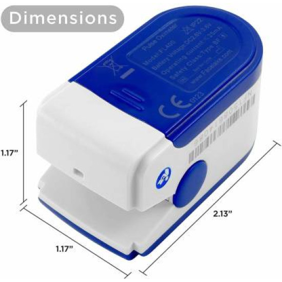 Pulse Oximeter LK87 (Blue, White)