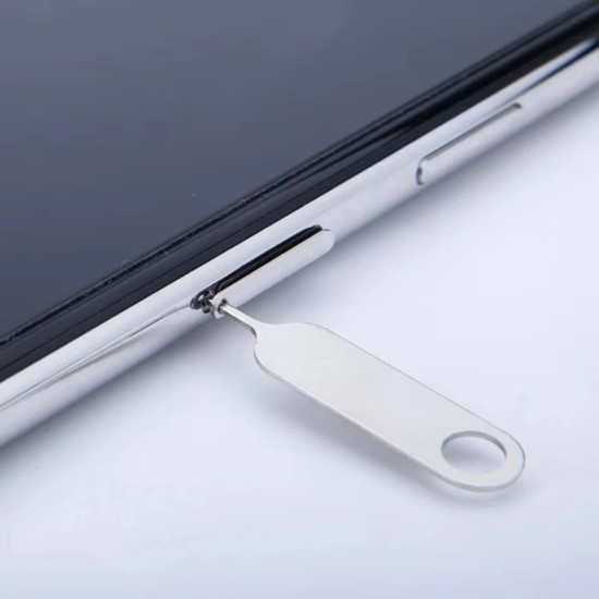 UNIVERSAL SIM CARD EJECTOR TOOL WITH STAINLESS STEEL PIN KEY FOR SMARTPHONE SIM TRAY REMOVAL