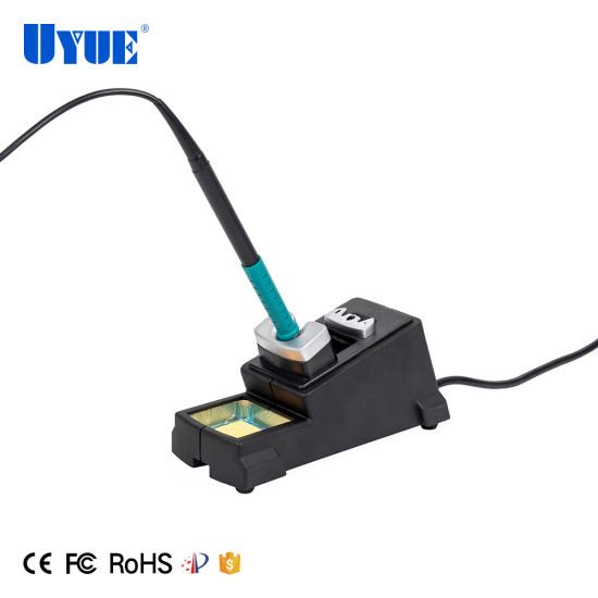 YOUYUE 3600 DUAL SOLDERING IRON, DIGITAL SOLDERING STATION WITH 2 CHANNEL HANDLE 95-400 DEGREE ADJUSTABLE TEMPERATURE