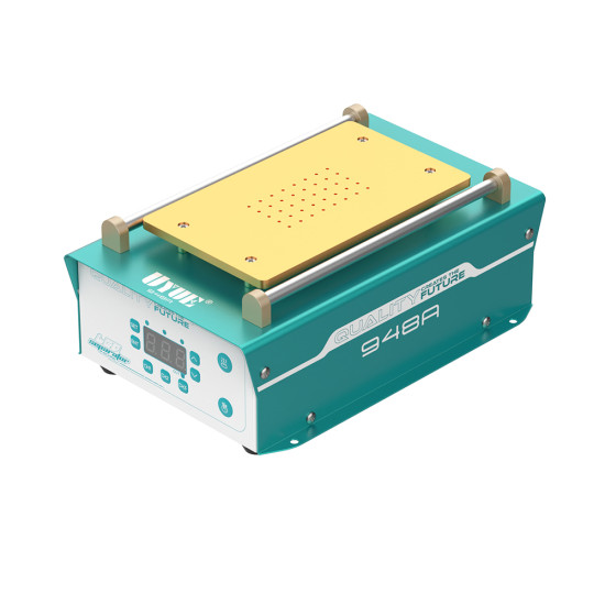 UYUE 948A Screen Separator Machine 8-Inch With Double Heating Element, Built-in Vacuum Pump, Dual Button, Digital Display, 3 Memory Modes UYUE 948A Screen Separator Machine 8-Inch With Double Heating Element, Built-in Vacuum Pump, Dual Button, Digital Display, 3 Memory Modes