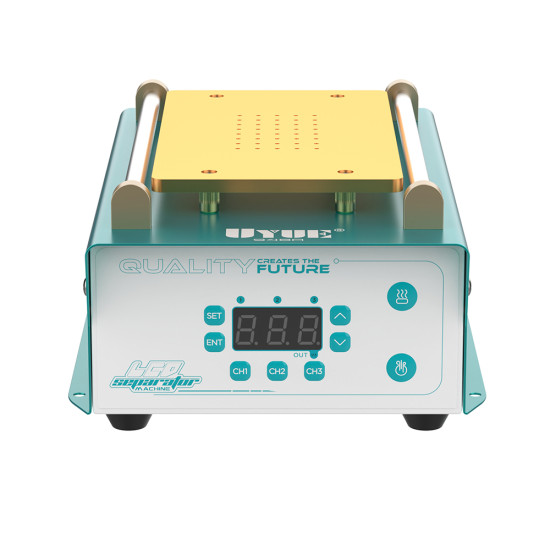 UYUE 948A Screen Separator Machine 8-Inch With Double Heating Element, Built-in Vacuum Pump, Dual Button, Digital Display, 3 Memory Modes UYUE 948A Screen Separator Machine 8-Inch With Double Heating Element, Built-in Vacuum Pump, Dual Button, Digital Display, 3 Memory Modes